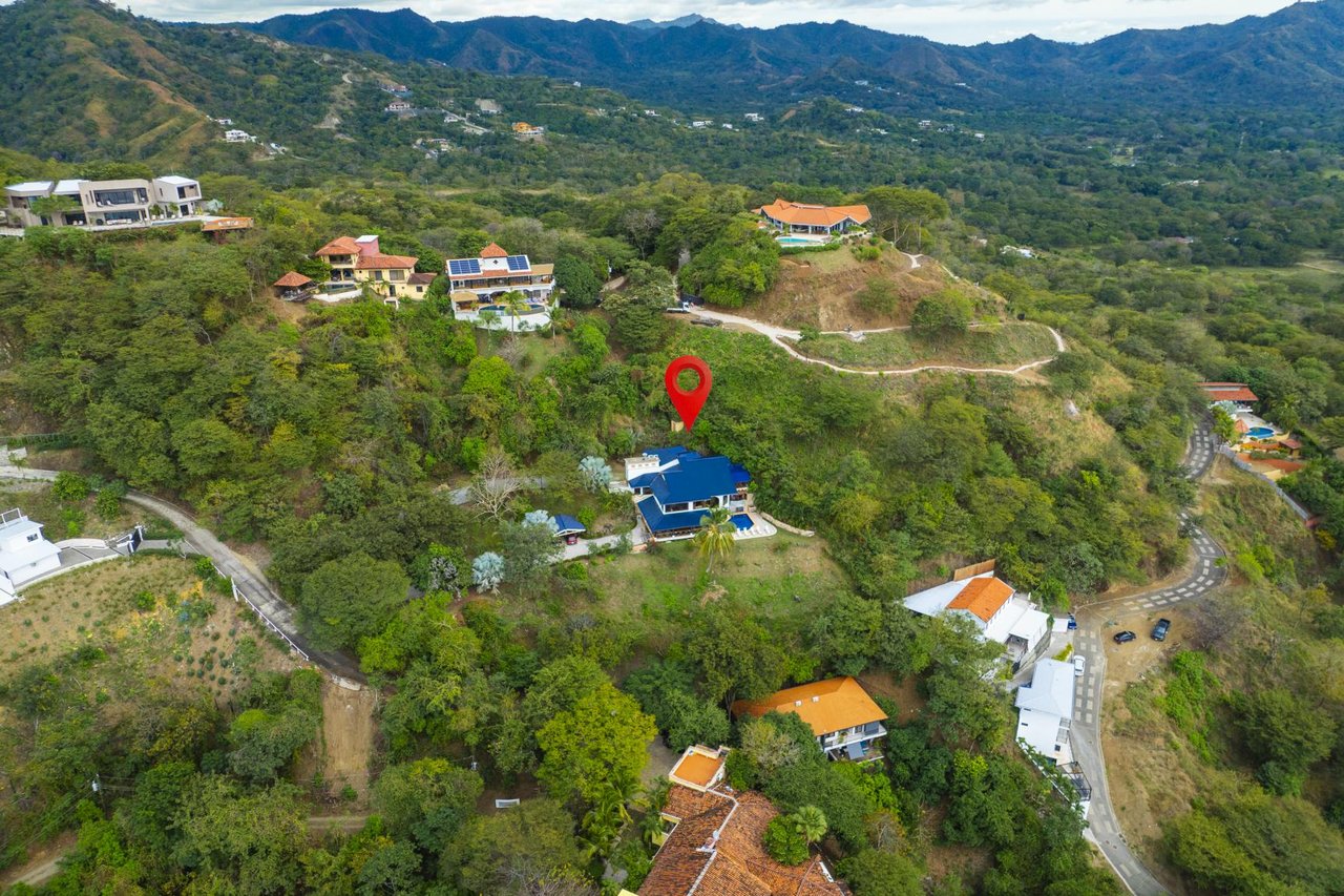 Casa Nikita | 4-Bedroom Ocean View Villa with Pool Near Potrero Beach