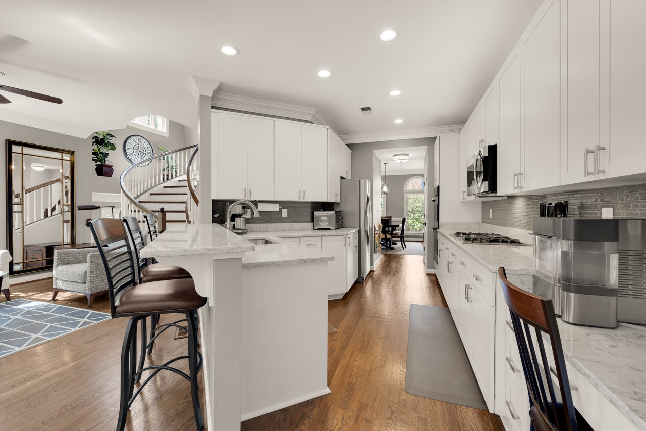End-unit Falls Church City Townhouse