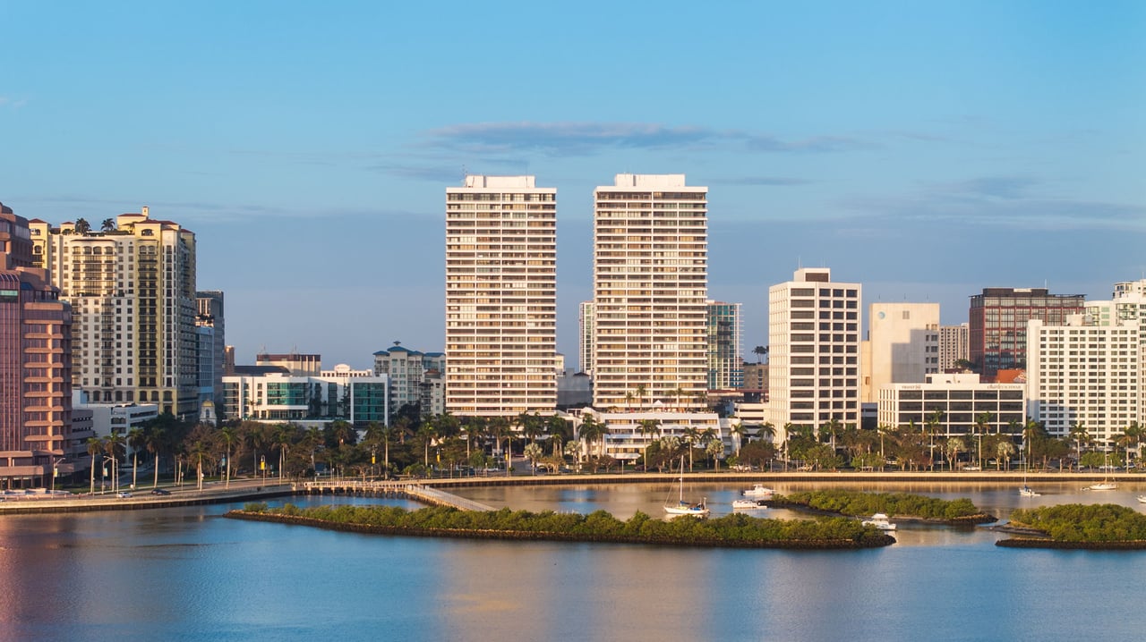 Luxury Residential Towers featuring sweeping views of the Intracoastal and Ocean