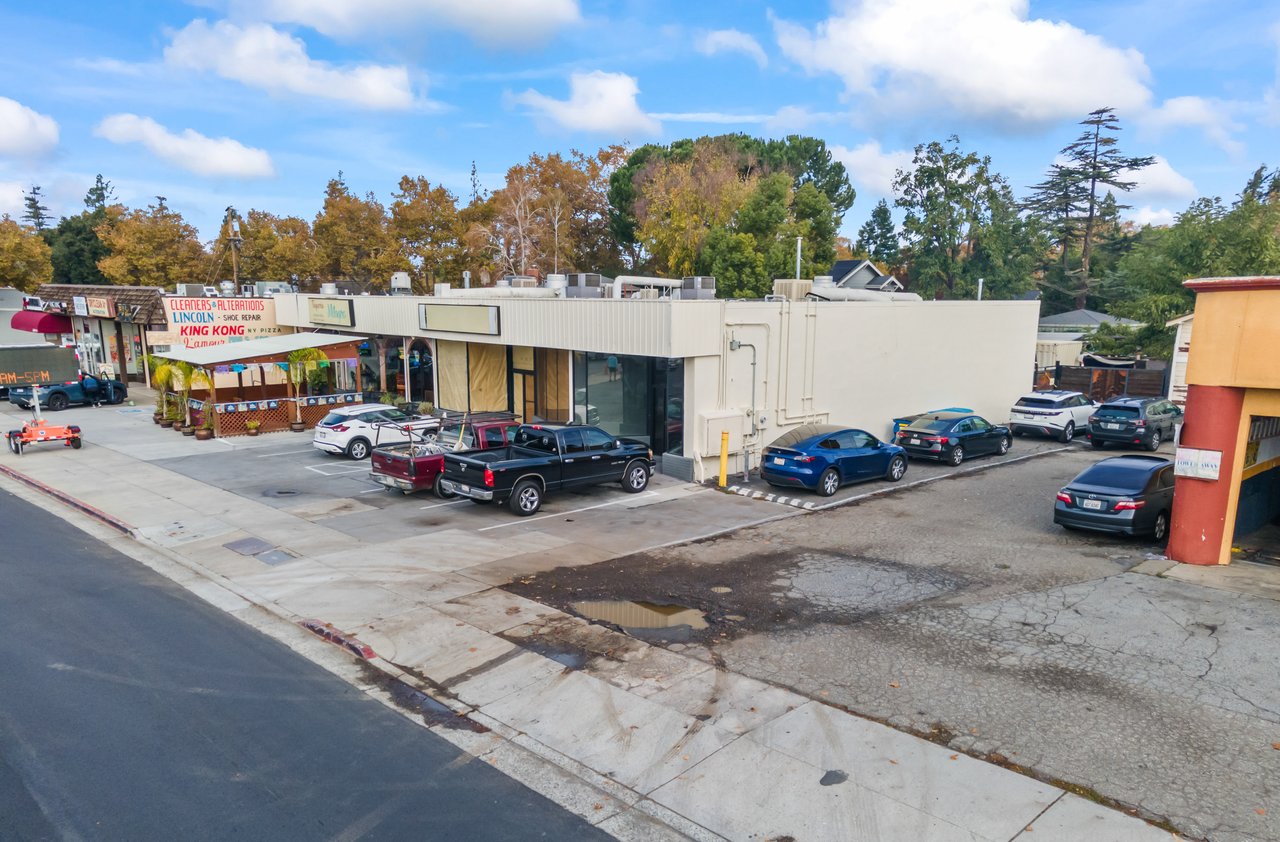 5,520 SF Retail Strip Center in Willow Glen For Sale