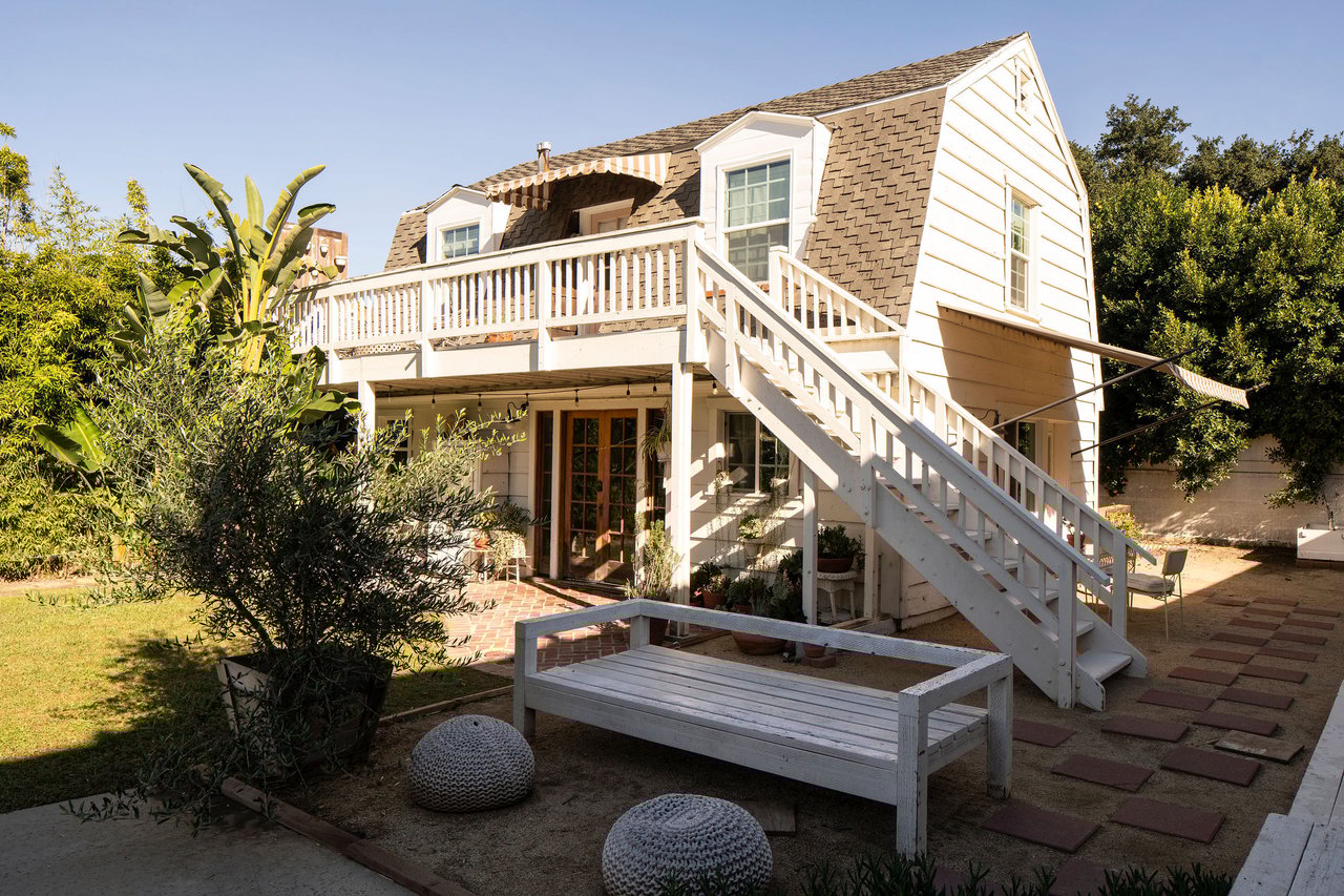The Perry Farmhouse in Van Nuys, A Rare Rustic Compound
