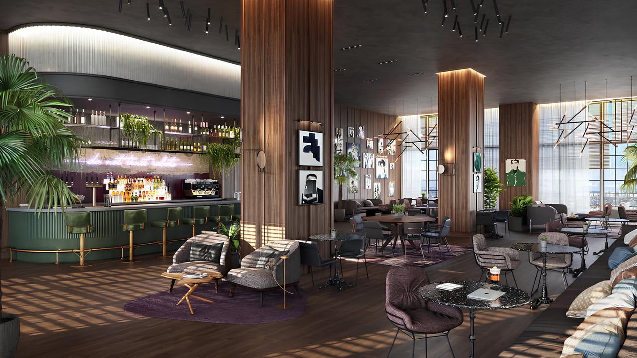72 Park lobby