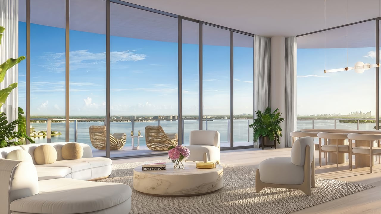 Continuum Club & Residences living room