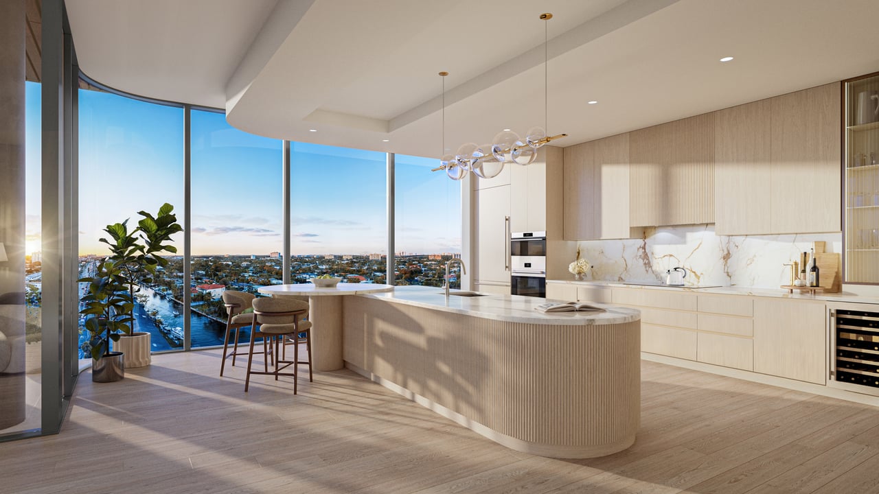 Solana Bay interior kitchen