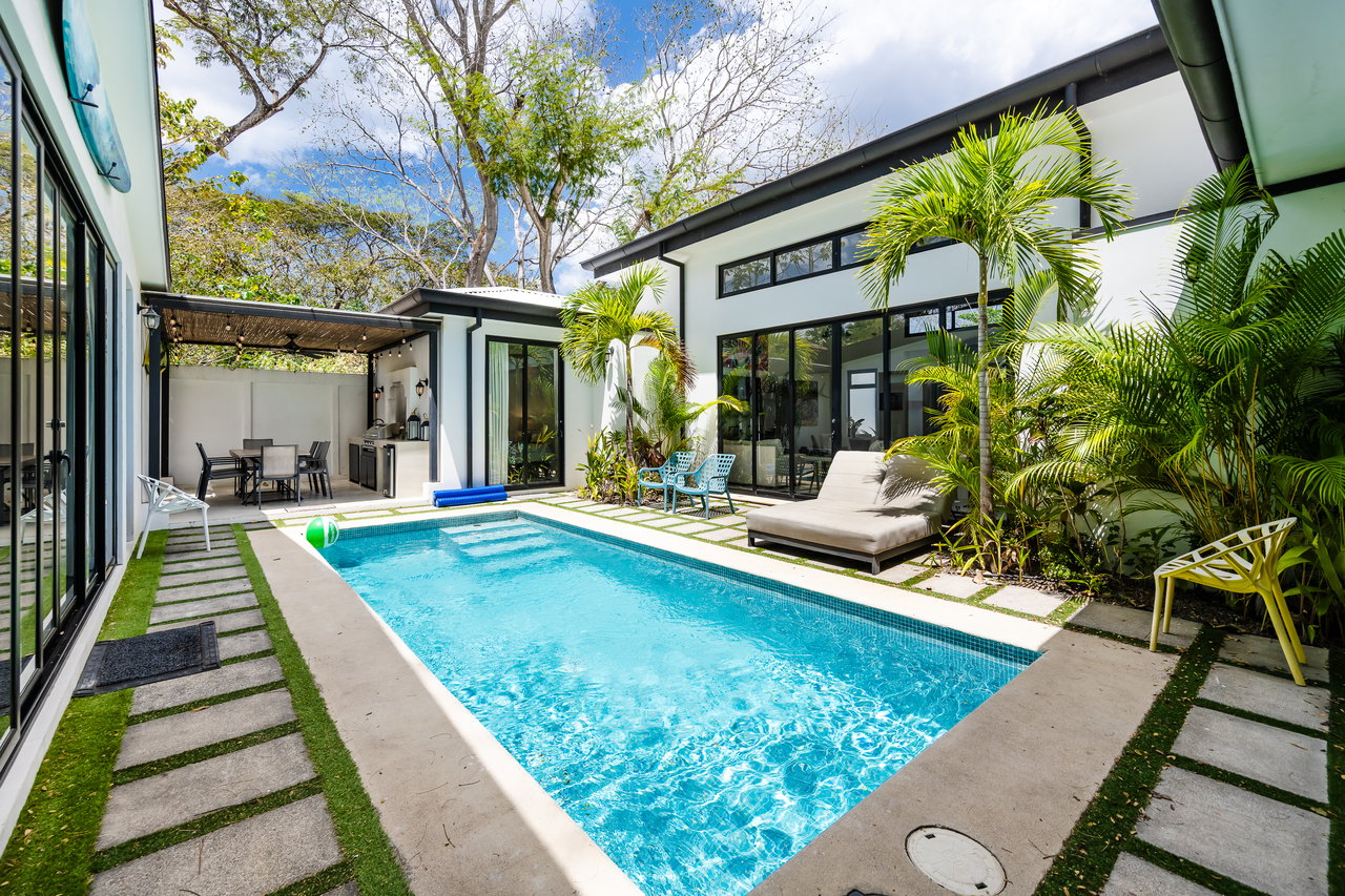 Casa Rio | Modern 5-Bedroom Home with Pool & Casita in Surfside Potrero