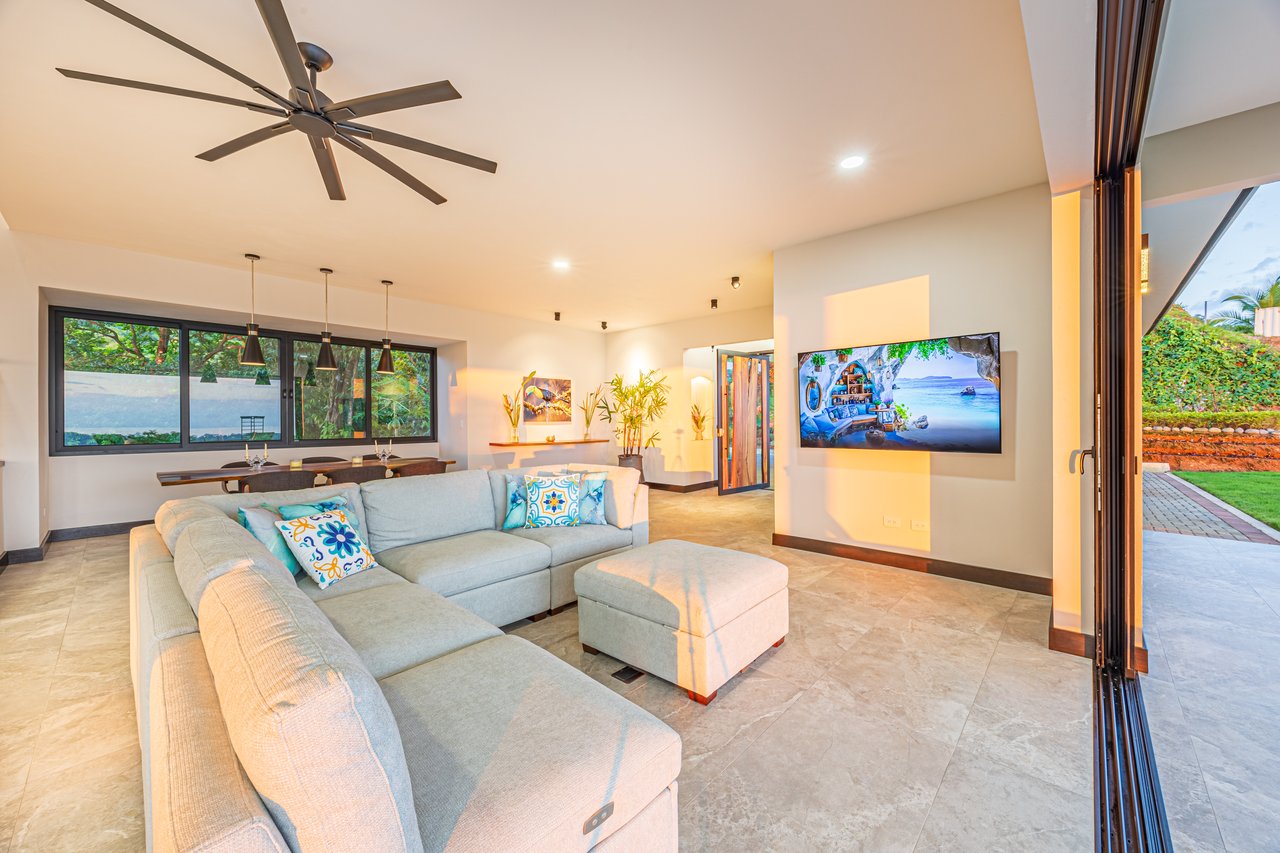 4 ACRES – 3 Bedroom Home “The Crystal Shire” With Wide Ocean View, Creek, Solar Power, Fine Craftsmanship, Self Sufficiency!!