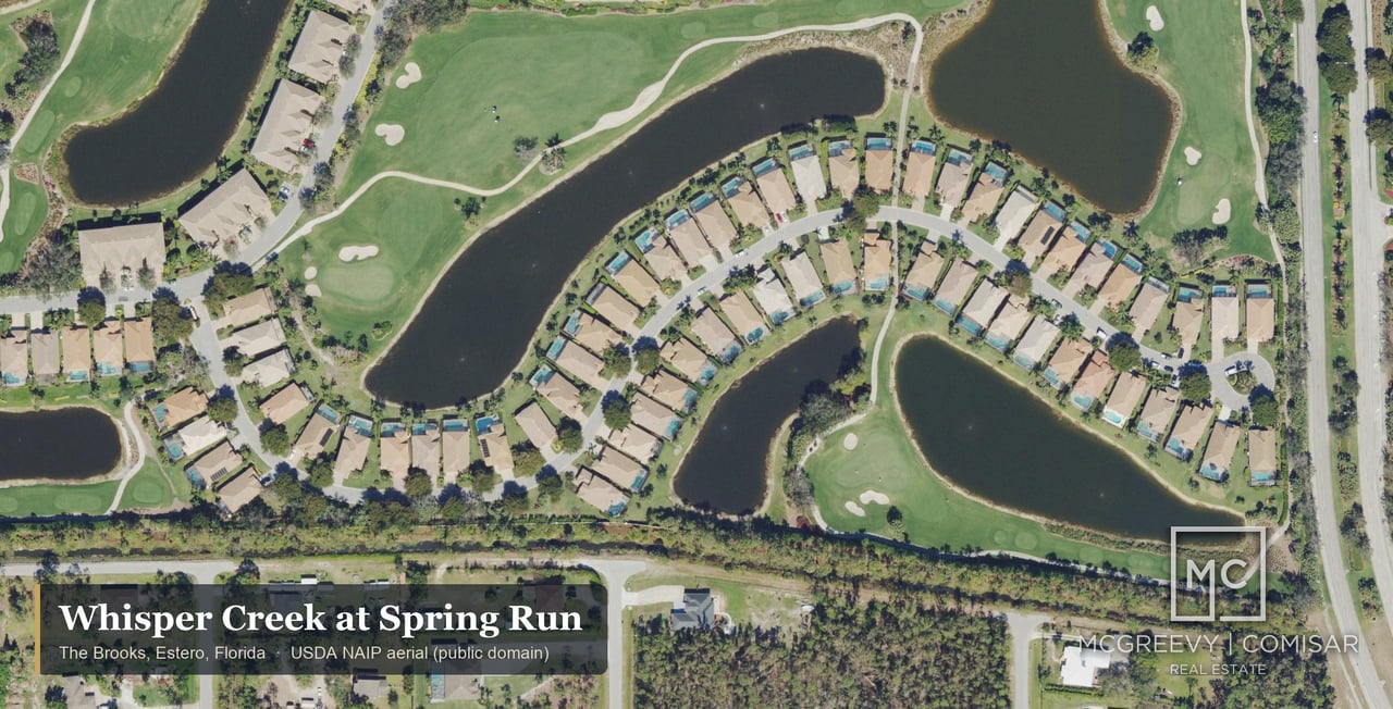 Spring Run at The Brooks - Whisper Creek