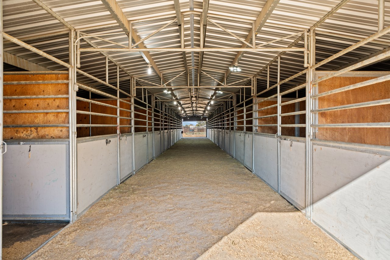 Horse Stalls at 5C Arena & Event Center in the Bitterroot Valley