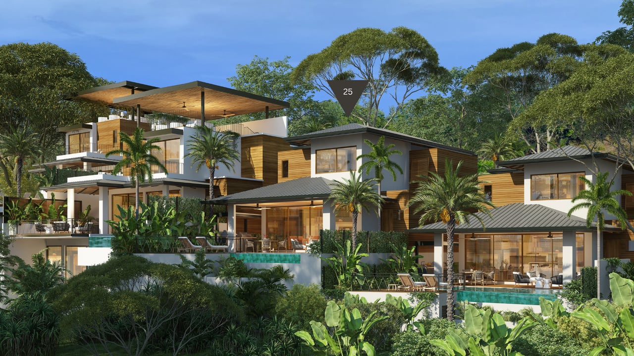 Tamarindo Park | Exceptional Hilltop Collection of 4-Bedroom Turnkey Homes by Richard Muller!