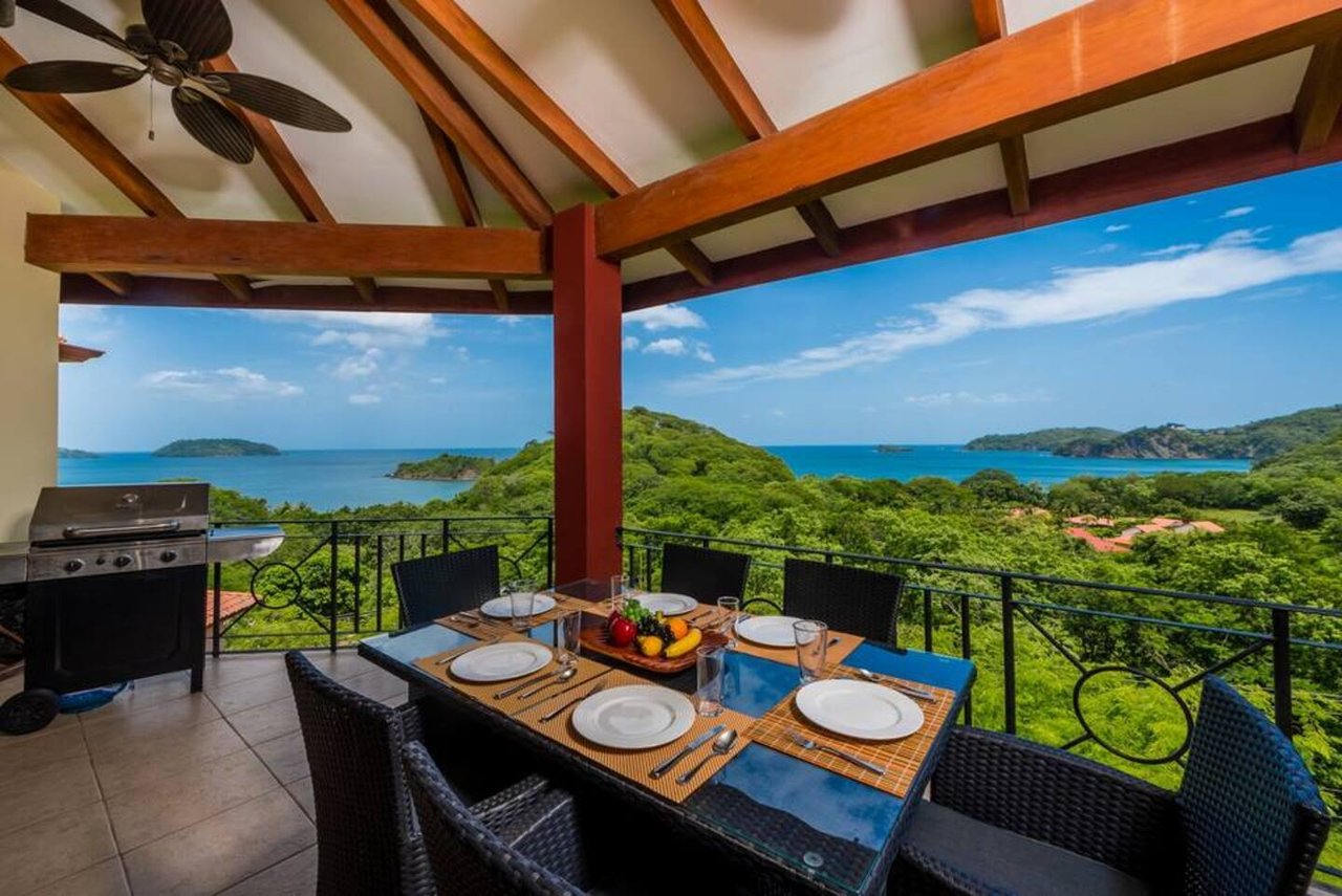 Ocean View Hillside Villa, Flamingo, Guanacaste