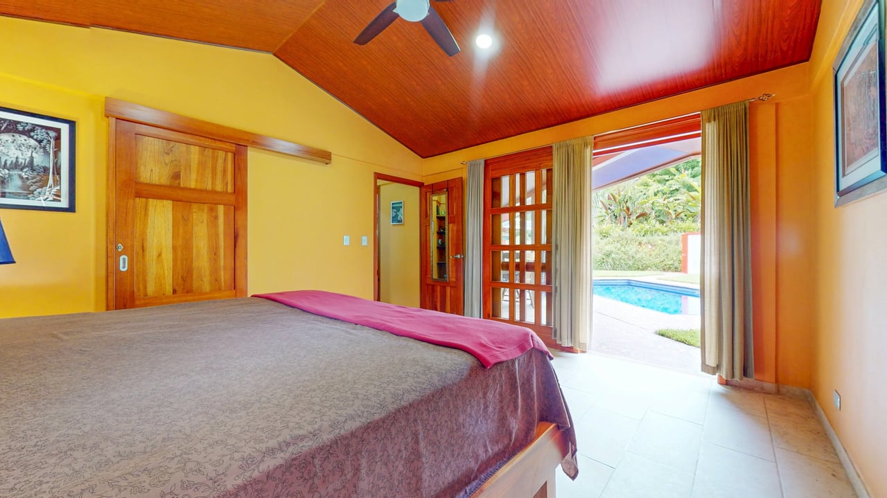 Contemporary Ojochal Retreat with Two Acres, Pool & Stream Access