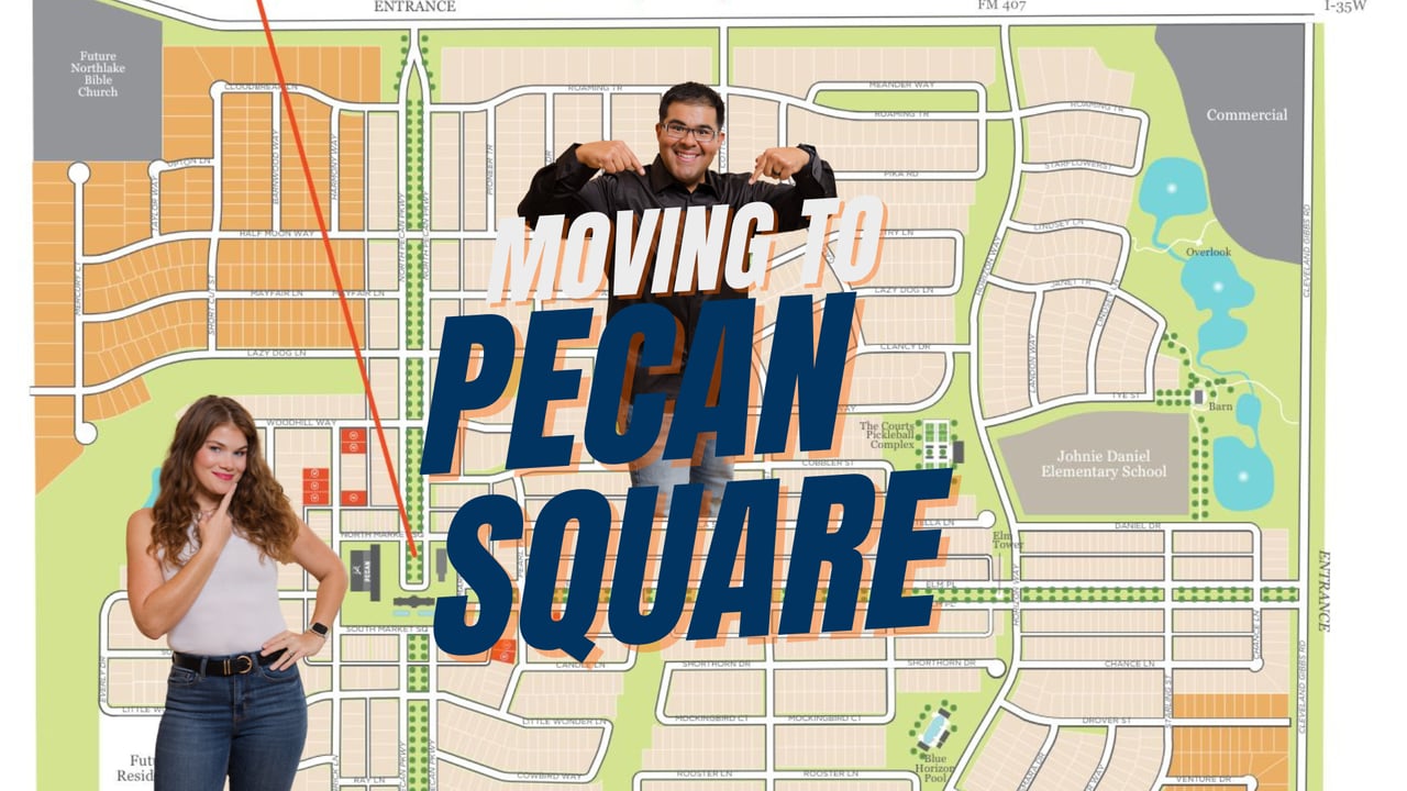 Edson and Paige Miranda Realtors guide to moving to Pecan Square Northlake Texas