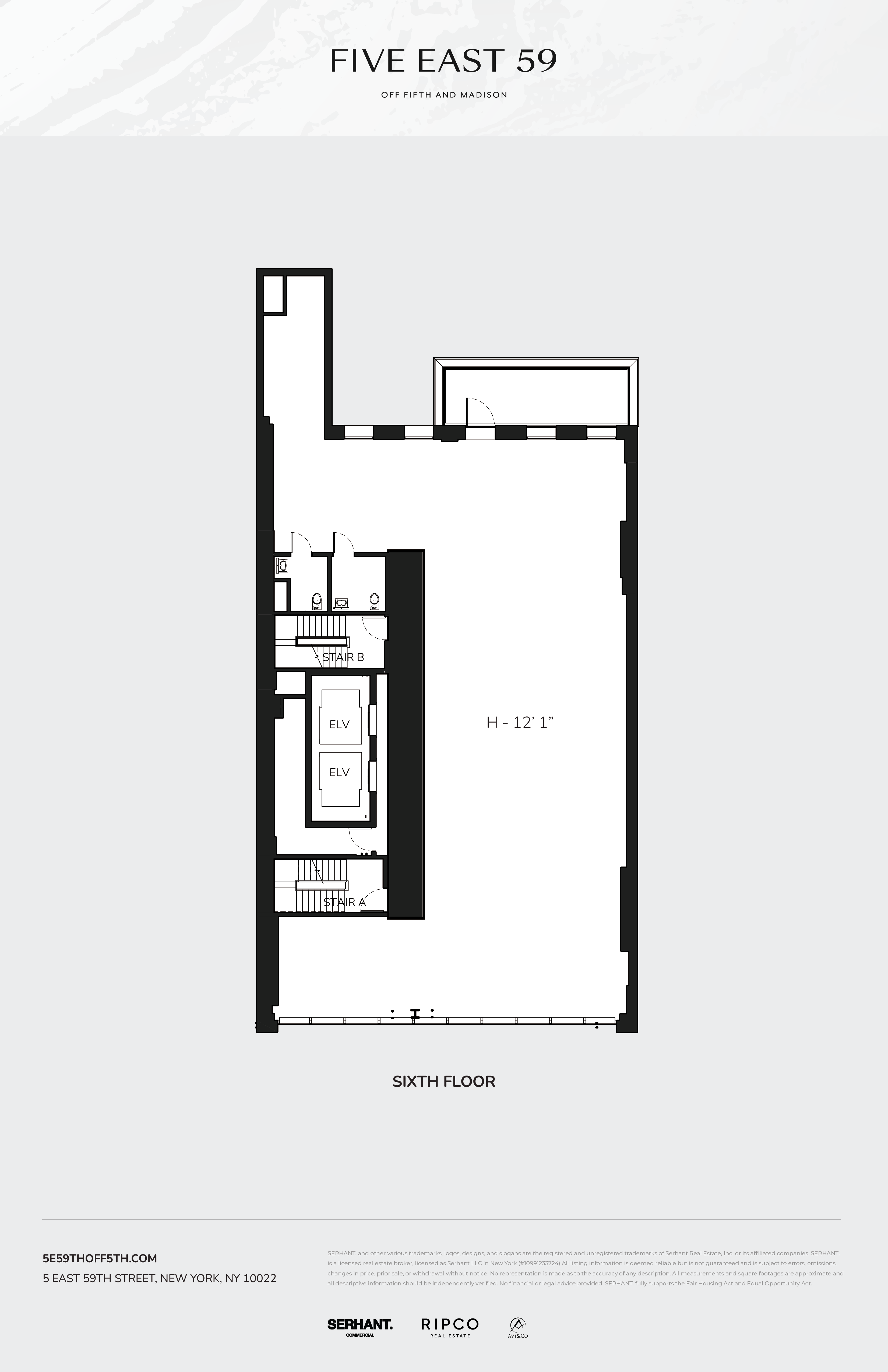 5 East 59th Street: Floors 3/4/5/6/7/8