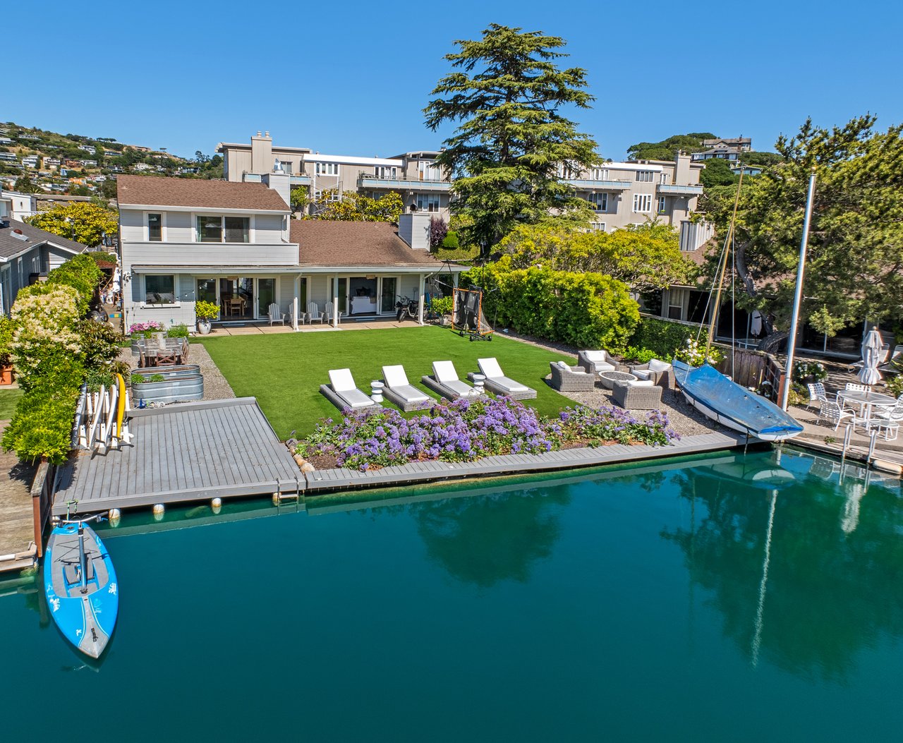 Vacation at Home on the Belvedere Lagoon