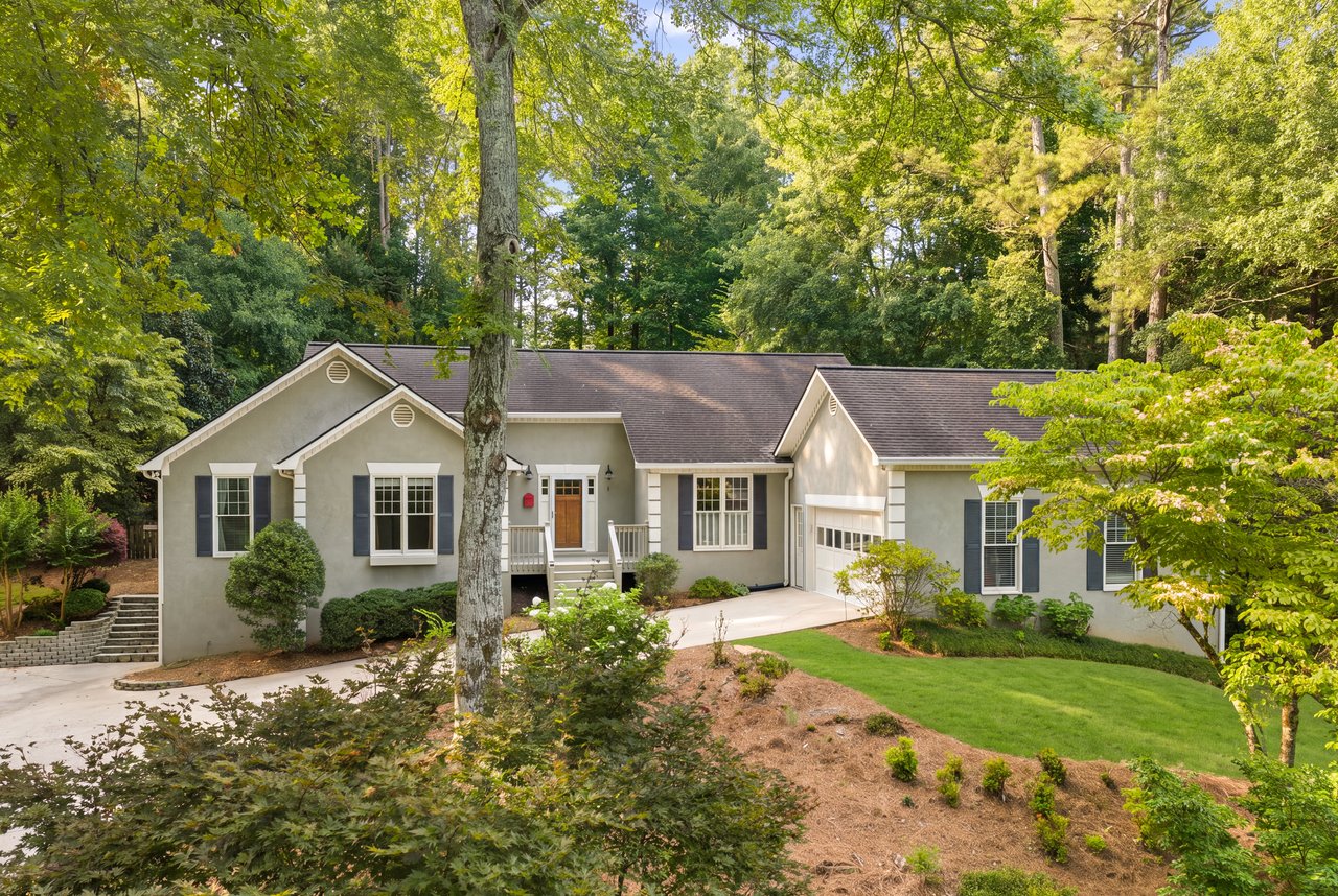 805 Pinehurst Drive, Woodstock, GA | Thoughtfully Updated Ranch Home on a Beautiful One-Acre Lot