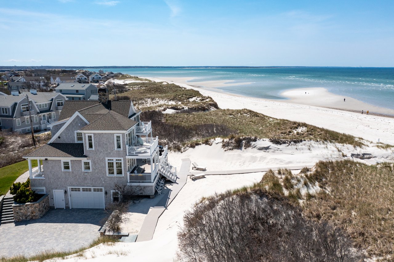 Private Beachfront Residence on Cape Cod Bay