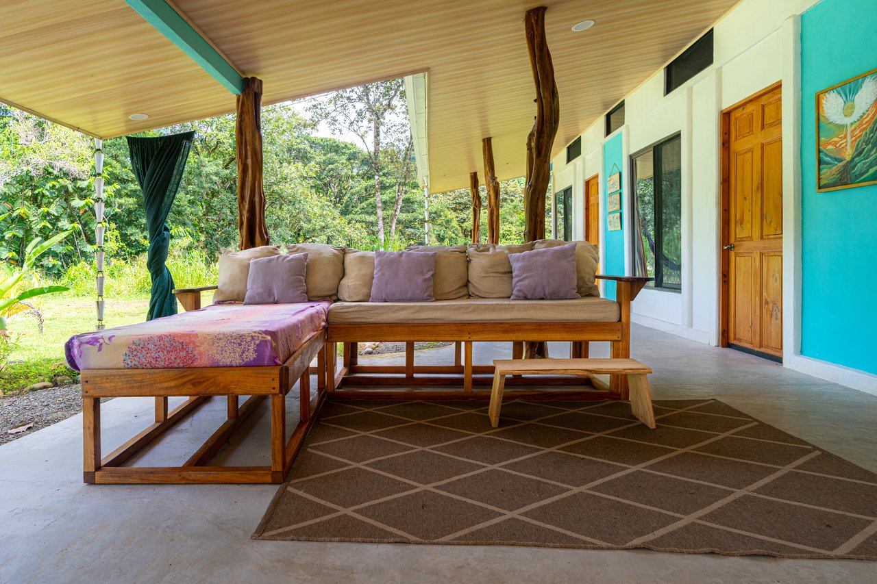 Plant Your Roots at Tierra Bendita! 2.5 Acres, River Frontage, 2 Bedroom Home, Private, Easy Access!