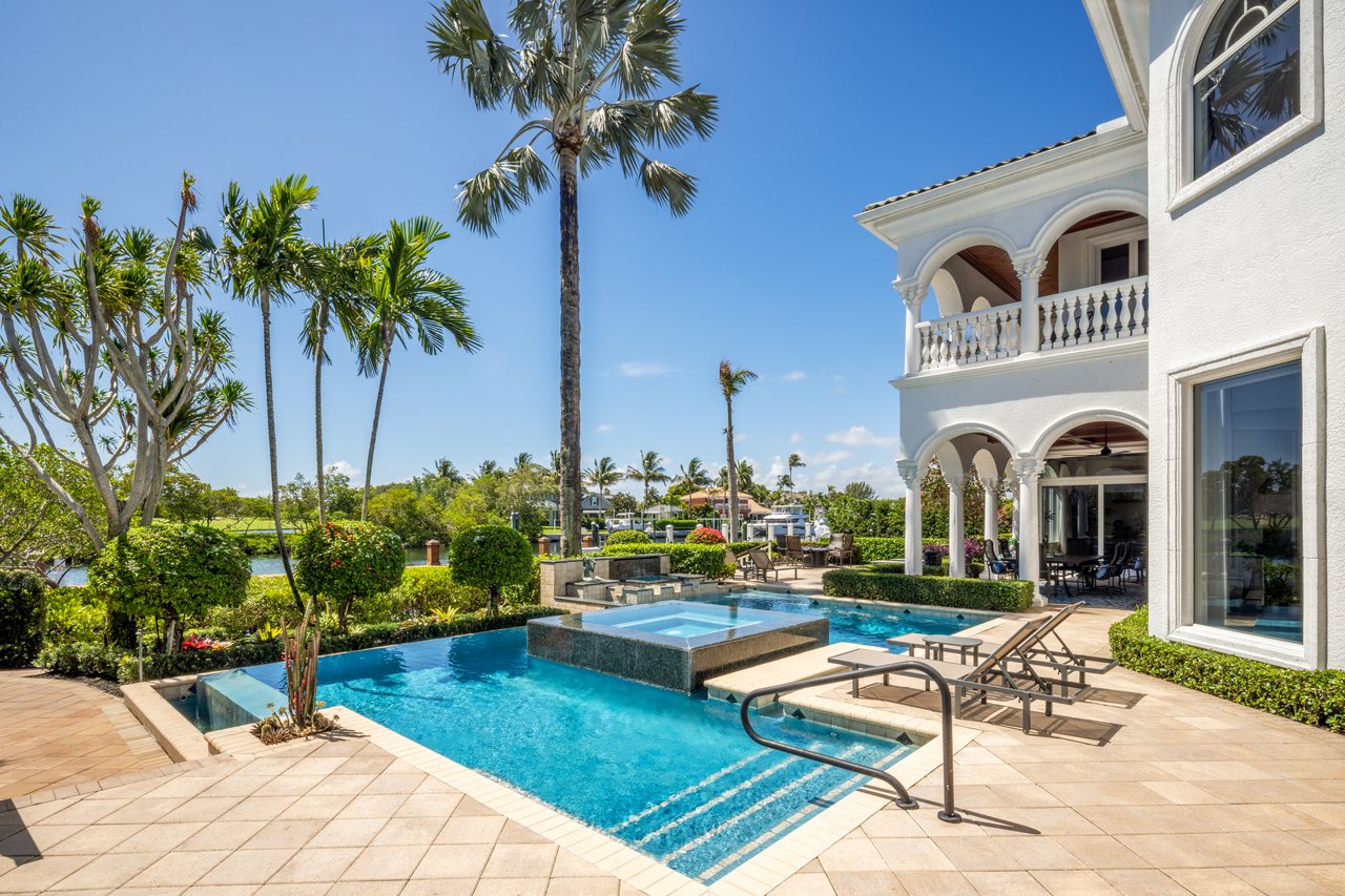 Palm Beach Gardens Waterfront Compound | 200' Deepwater Dockage | Harbour Isles