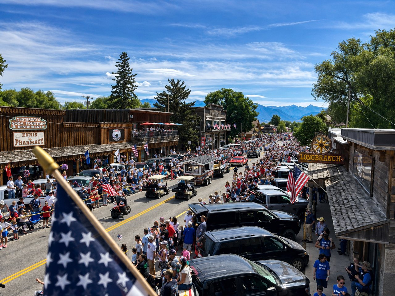 Fourth of July Festivities in Ennis, Montana