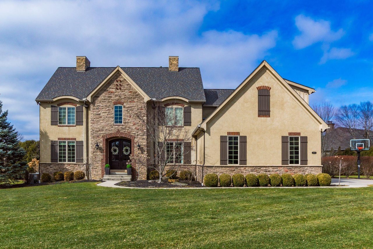 Move-up home for sale in Powell, Ohio, Delaware County.