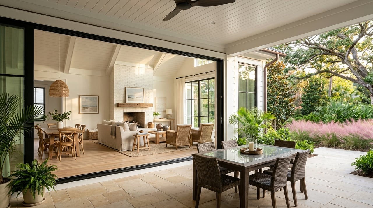 Indoor-Outdoor Living Ideas For Orange Beach Custom Homes