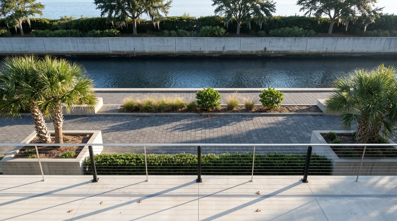 The New Riverwalk Segment Isn't Open Yet, But Your Evening Walk Already Changed