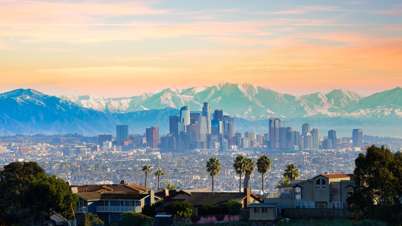 Atwater Village luxury home with modernist design and riverside views.