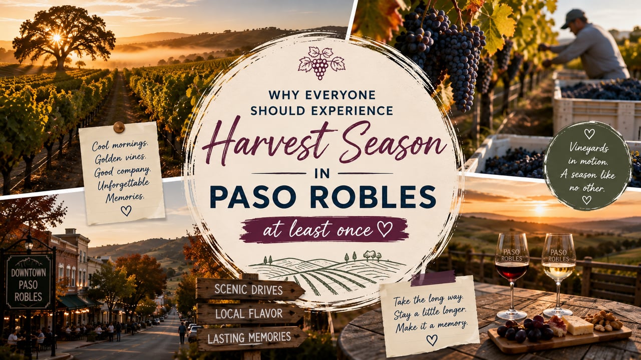 Why Everyone Should Experience Harvest Season in Paso Robles at Least Once