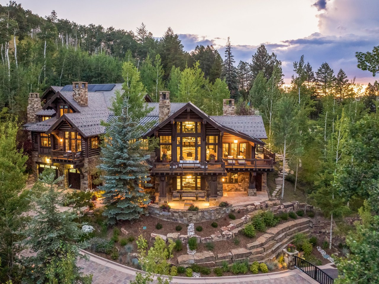 Energy Exec's Luxury Log Cabin in Colorado's Beaver Creek Resort Hits the Market for $24.9 Million