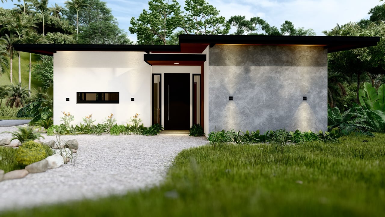 Brand New 2 Bedroom Home on Acreage Backing onto Jungle and Creek