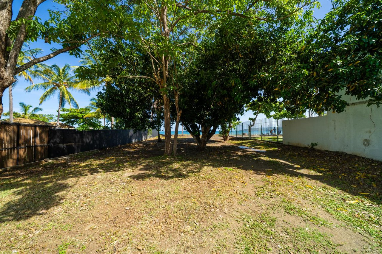 Beachfront Lot for Sale in Potrero Surfside, Costa Rica