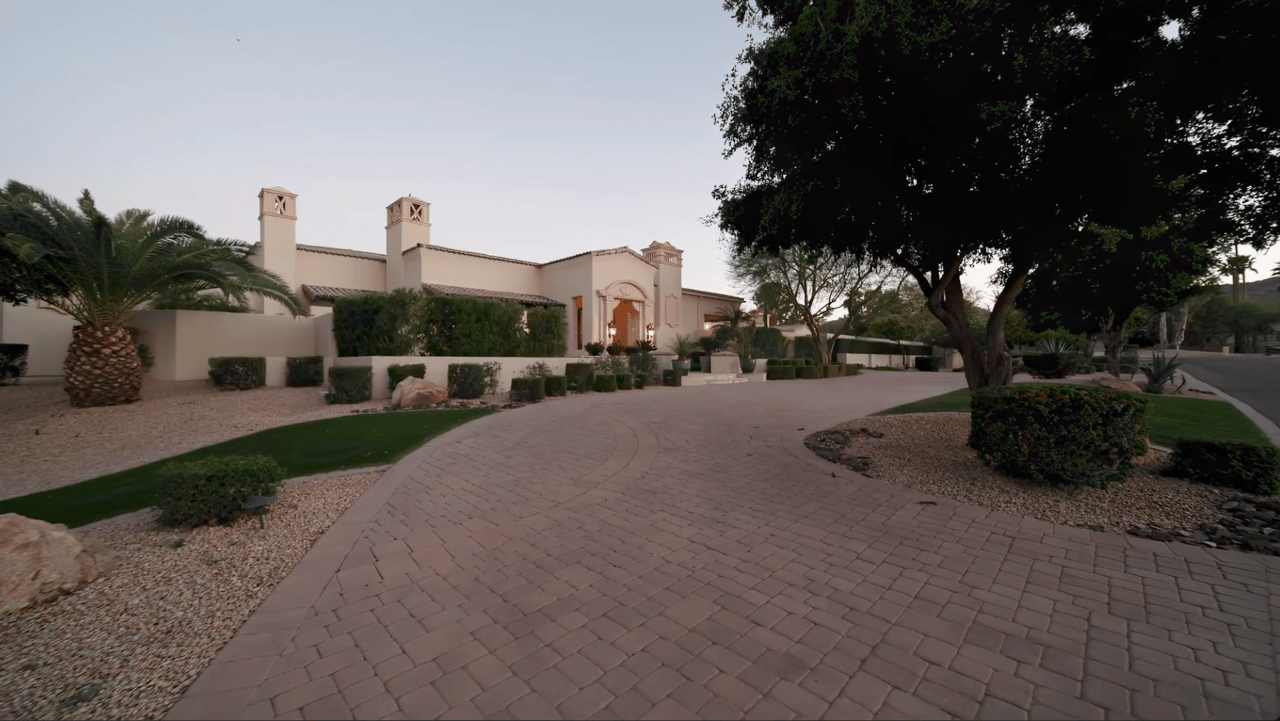 The best of indoor/outdoor living built around breathtaking views of Mummy Mountain