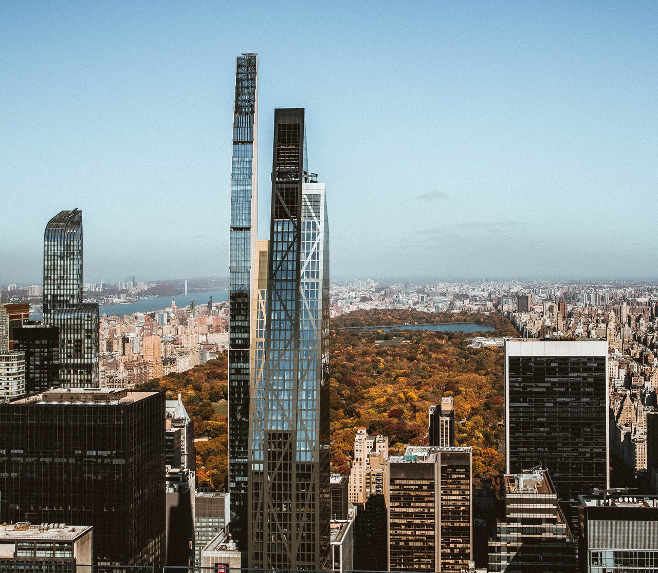 53 West 53, the iconic luxury condominium tower next to the Museum of Modern Art (MoMA) in Midtown Manhattan.