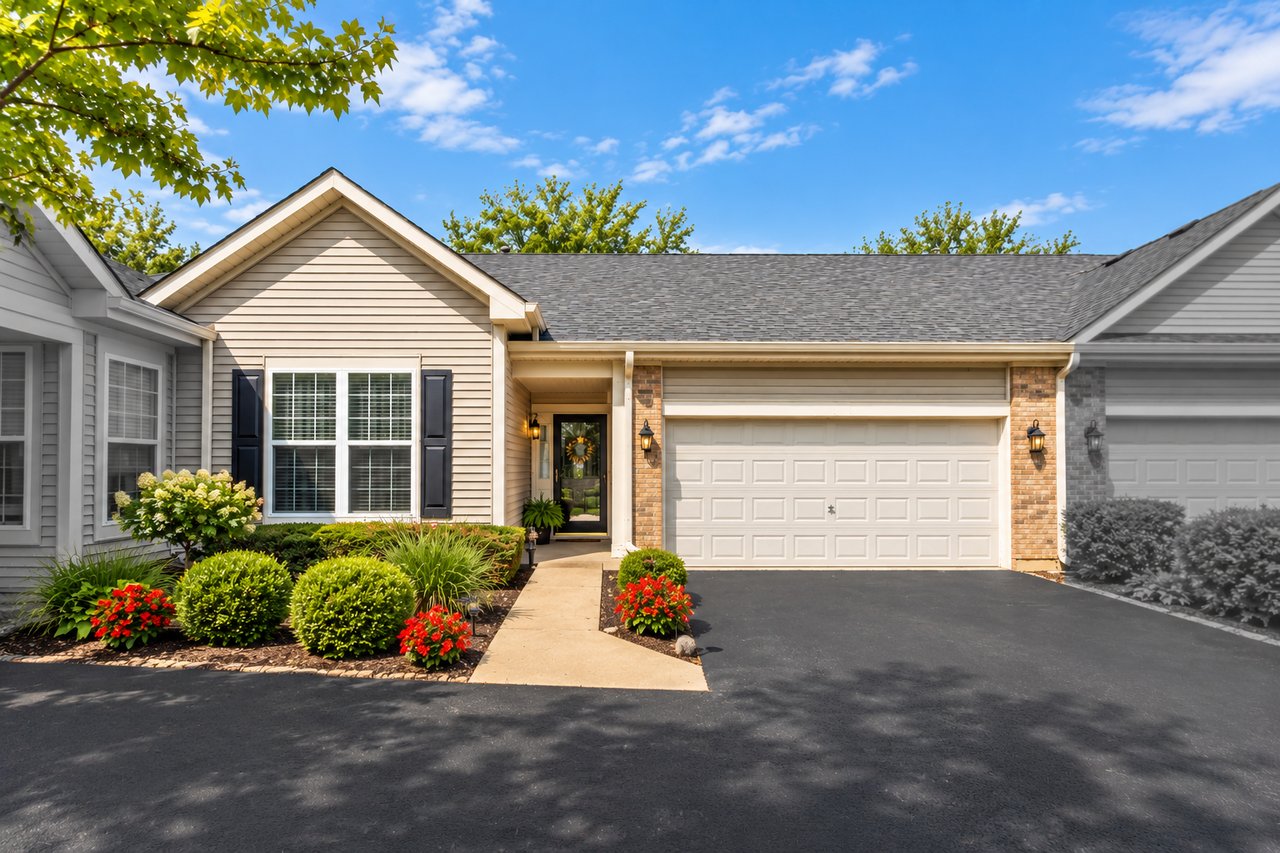 Grand View townhome at Grand Haven in Romeoville Illinois