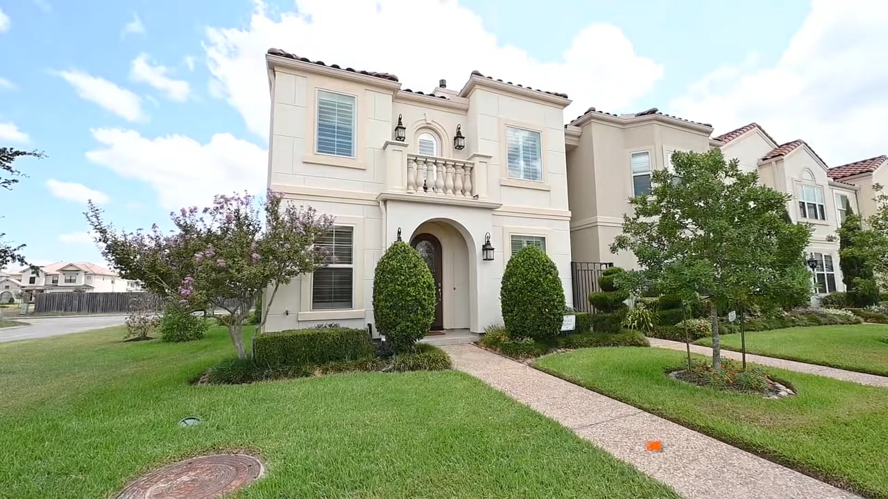 Two Story Mediterranean Style Luxury Townhome