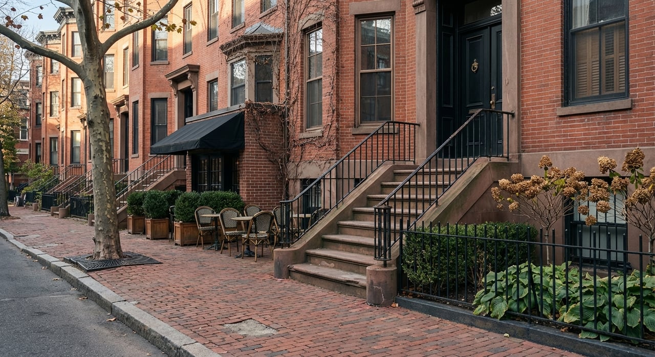 South End Living: Brownstones, Dining And Green Space