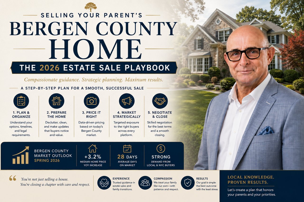 Selling Your Parent's Bergen County Home: The 2026 Estate Sale Playbook