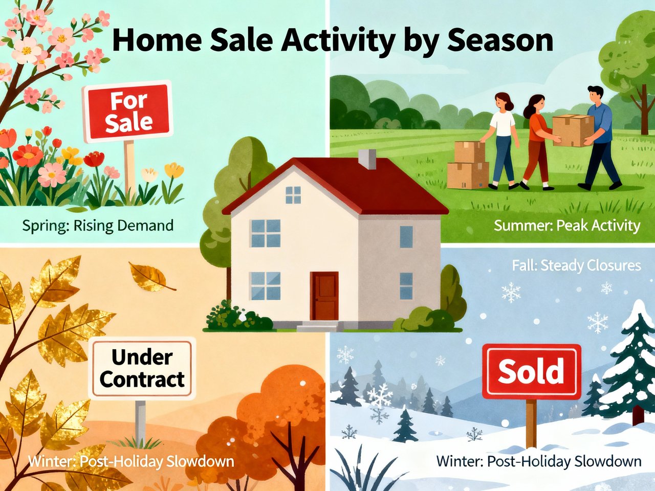 The Impact of Seasonal Trends on Home Sales