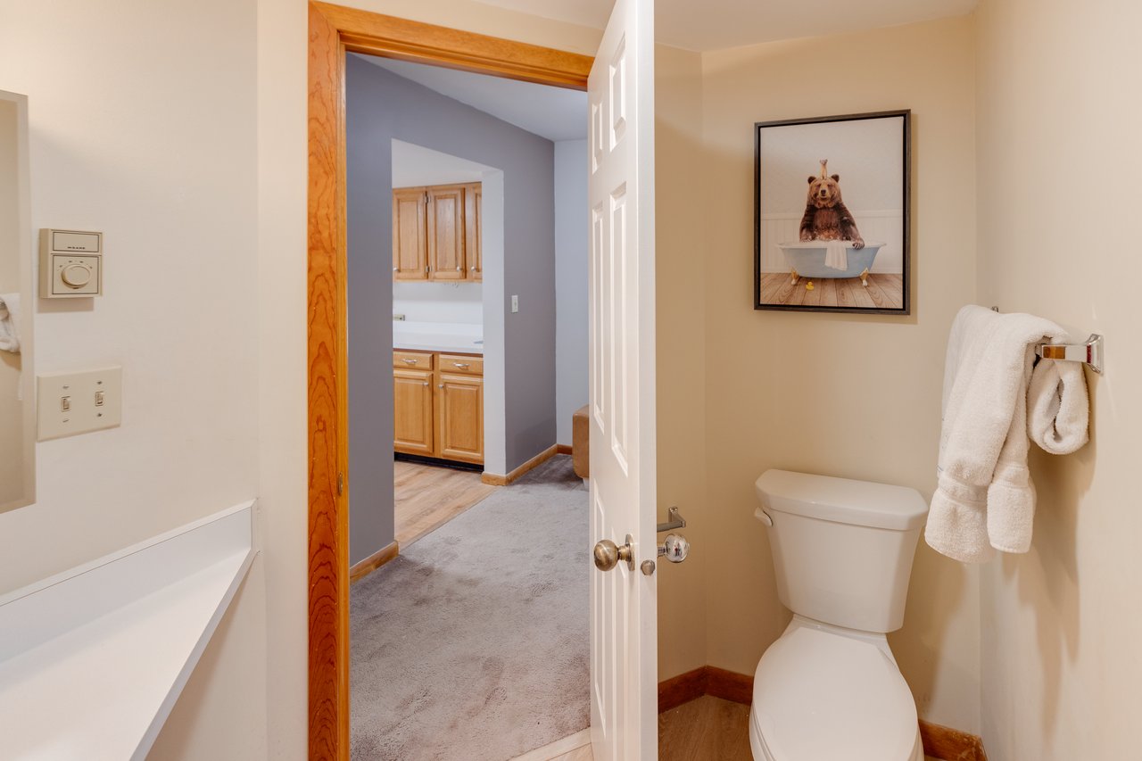 Ski Season Rental with panoramic water and mountain views