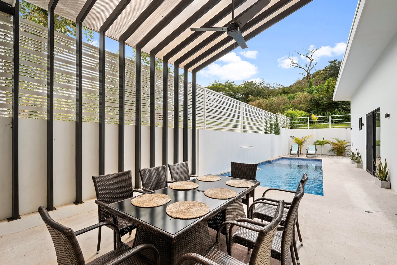 Casa Oasis | Modern 3 Bedroom Pool Home for Sale in Playa Grande, Guanacaste