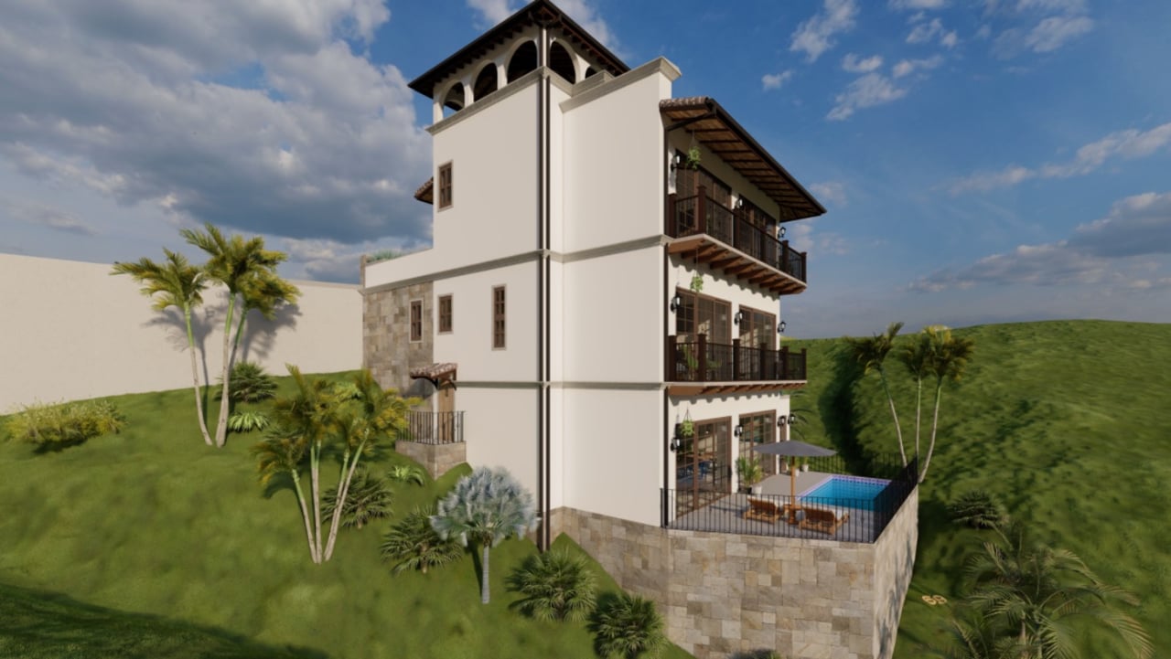 El Prado Lot #126 | Ocean-View Lot with Approved Conceptual Design in Las Catalinas