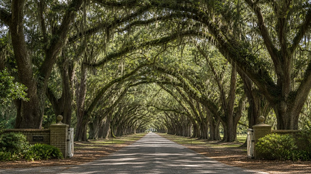 Moss Draped Oaks in Bluffton SC