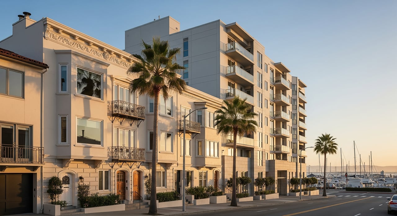 Marina District: Boutique Buildings vs Large HOAs