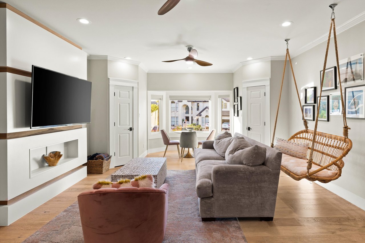 Third living room/playroom on main level