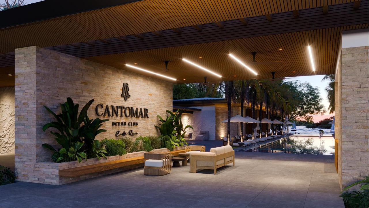 Ocean View Residence #7 at Cantomar Ocean Club | Near the Coast Home Construction Site For Sale in Playa Flamingo