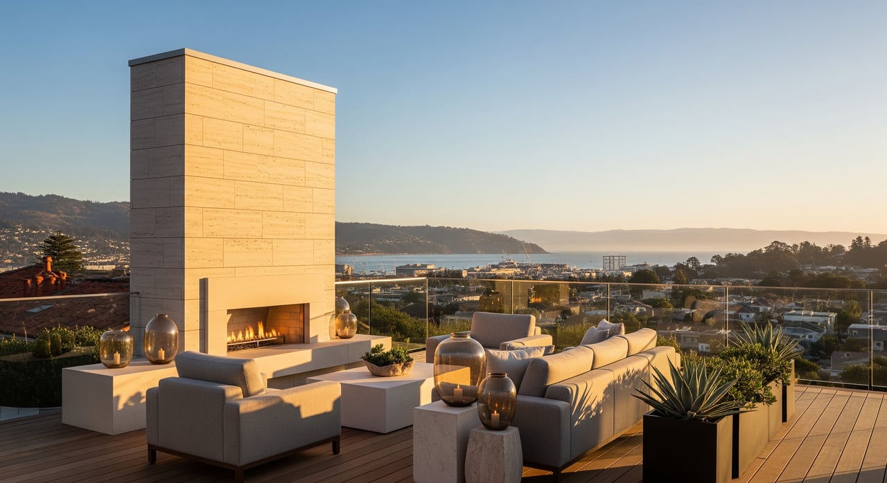 Living Above The Village On Depot Hill