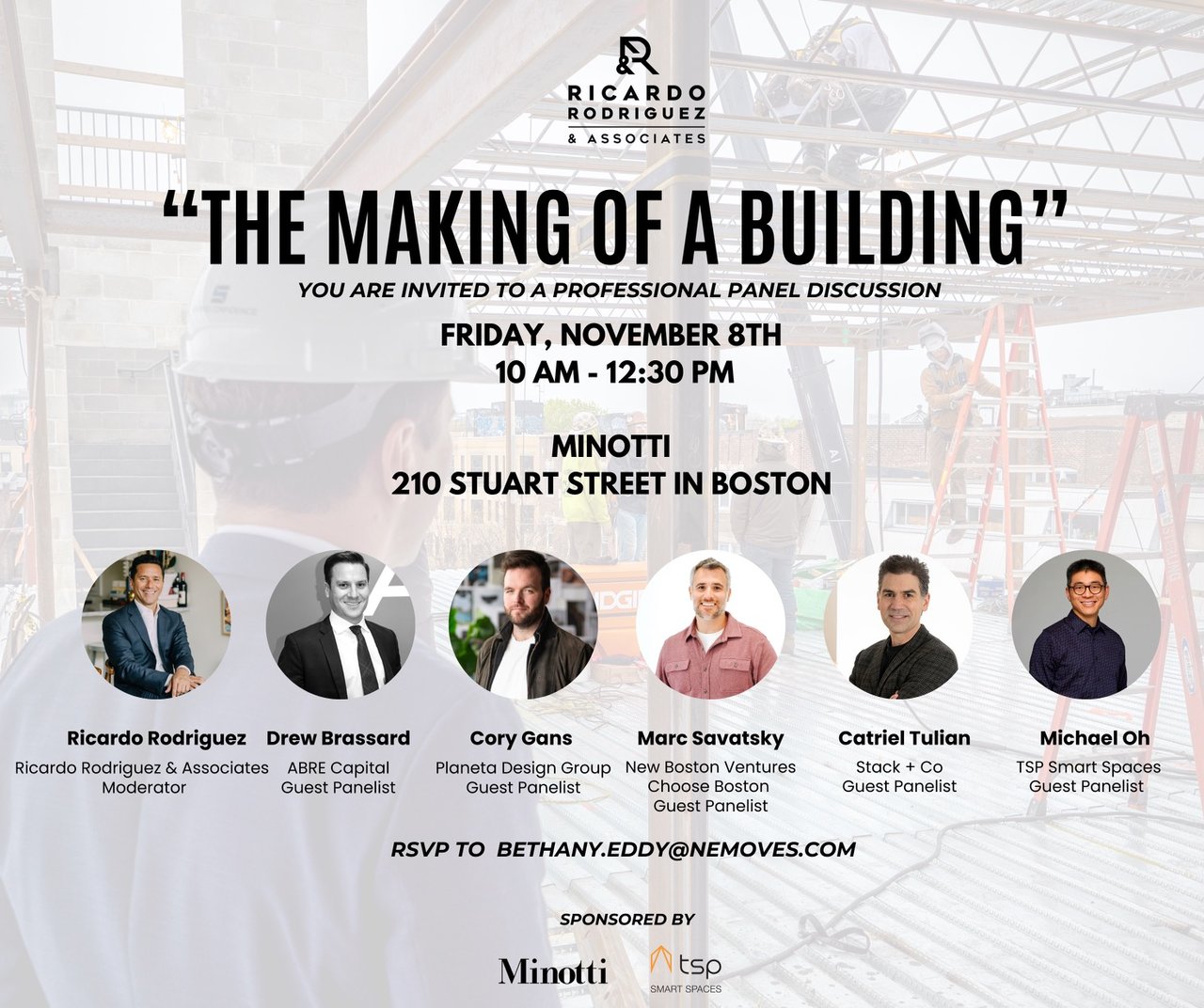 “Making Of A Building” panel