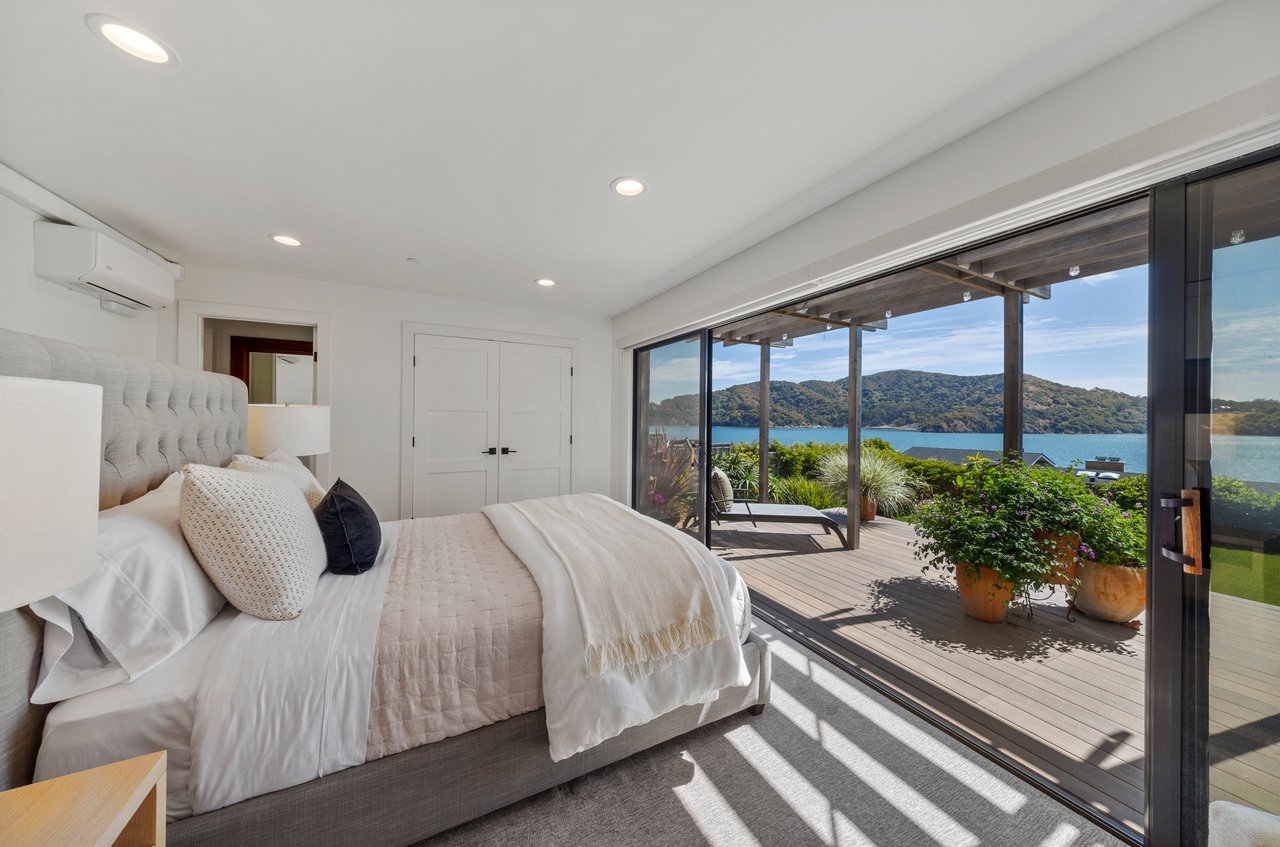 Picturesque Views of Angel Island and the Golden Gate Bridge