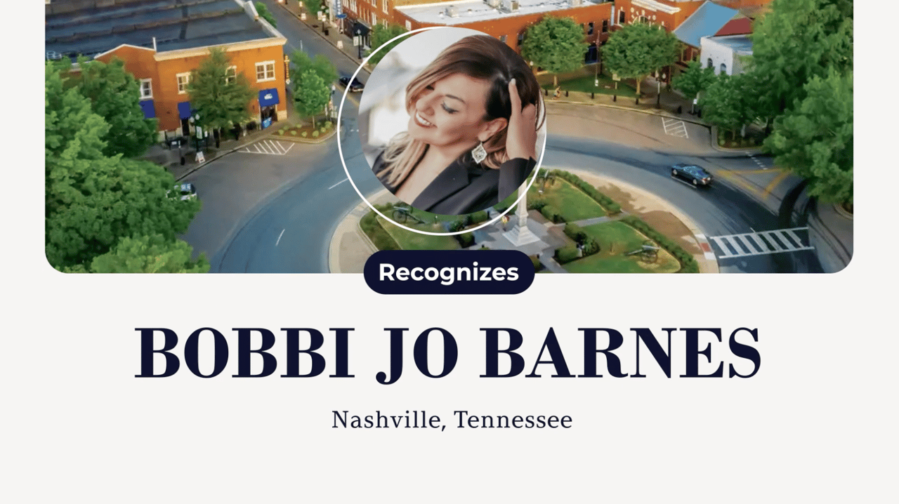 BestAgents.us Honors Nashville Real Estate Pro Bobbi Jo Barnes