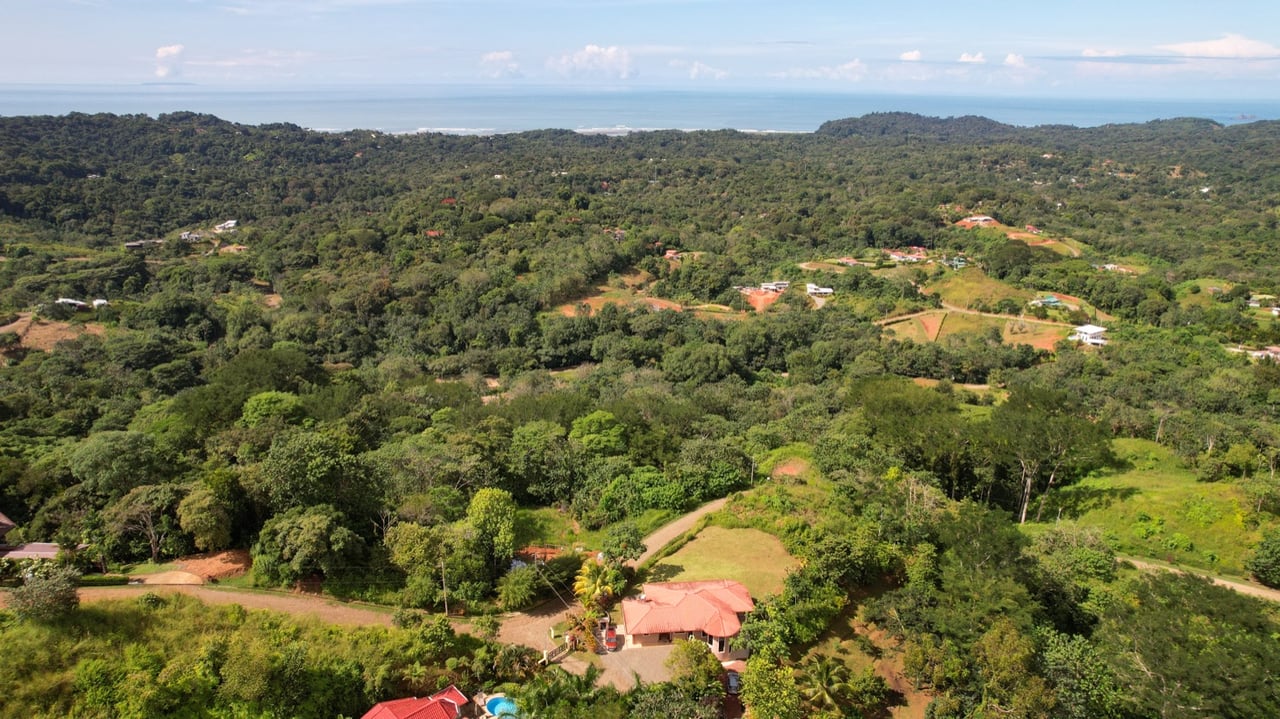 Ocean View home with Stunning Architectural Features in Tranquil Ojochal Hills